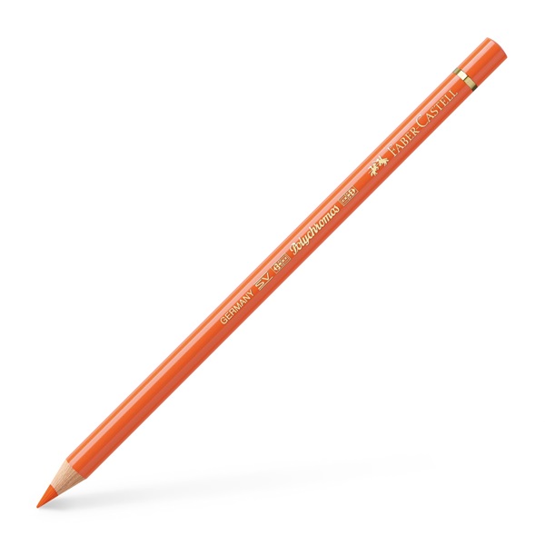 Image of Färgpenna Faber-Castell POLYCHROMOS 113 orange glaze (6F) 110113 4005401101130