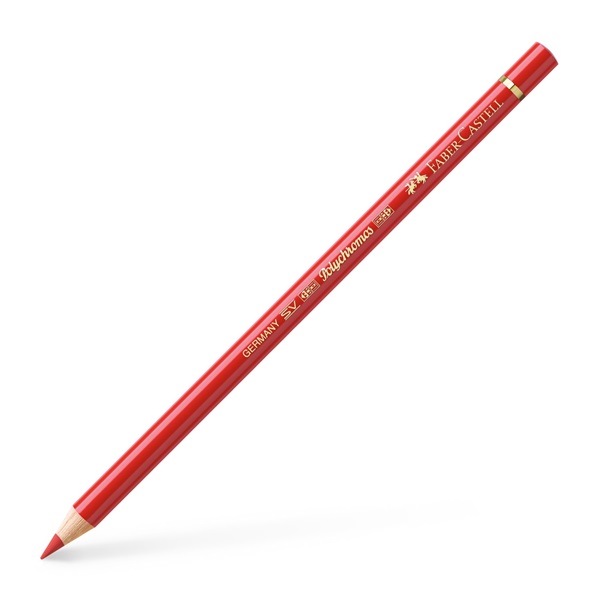 Image of Färgpenna Faber-Castell POLYCHROMOS 118 scarlet red (6F) 110118 4005401101185