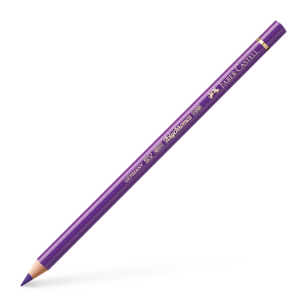 Image of Färgpenna Faber-Castell POLYCHROMOS 136 purple violet (6F) 110136 4005401101369