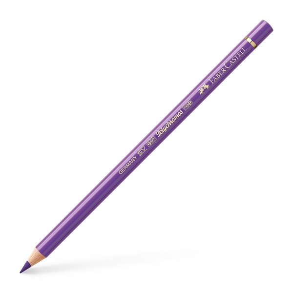 Image of Färgpenna Faber-Castell POLYCHROMOS 138 violet (6F) 110138 4005401101383