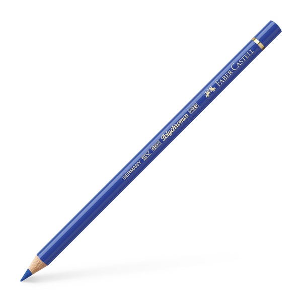 Image of Färgpenna Faber-Castell POLYCHROMOS 143 cobalt blue (6F) 110143 4005401101437