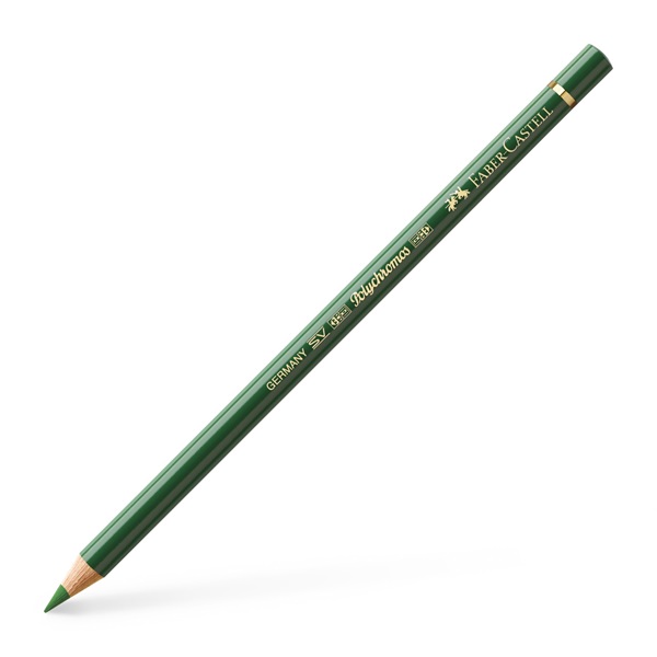 Image of Färgpenna Faber-Castell POLYCHROMOS 167 permanent green olive (6F) 110167 4005401101673