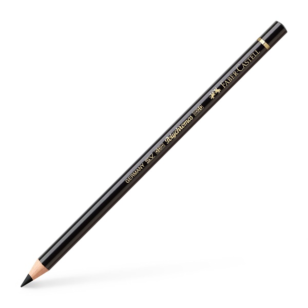 Image of Färgpenna Faber-Castell POLYCHROMOS 199 black (6F) 110199 4005401101994
