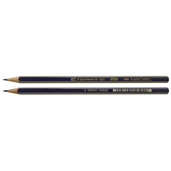 Image of Blyertspenna Goldfaber 1221 2B (12F) 112502 4005401125020