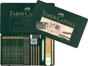 Image of Ritkolspennset Faber-Castell PITT Grafitset Big 112974 4005401129745