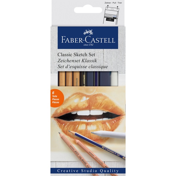 Image of Ritset Goldfaber Drawing Set Classic (6F) 114004 1140040 4005401140047