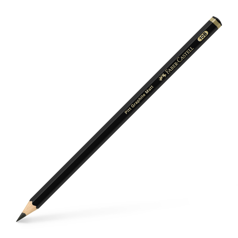 Image of Blyertspenna Faber-Castell Graphite pencil Pitt Graphite Matt 10B (12F) 115210 4005401152101