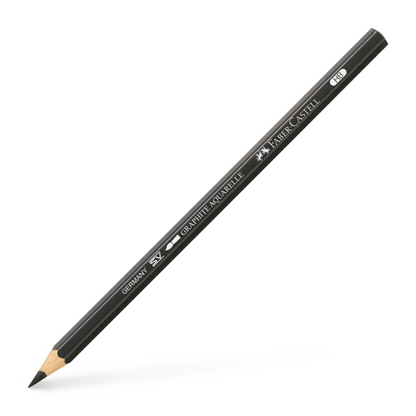 Image of Akvarellpenna Faber-Castell Graphite Aquarelle HB (6F) 117800 4005401178002