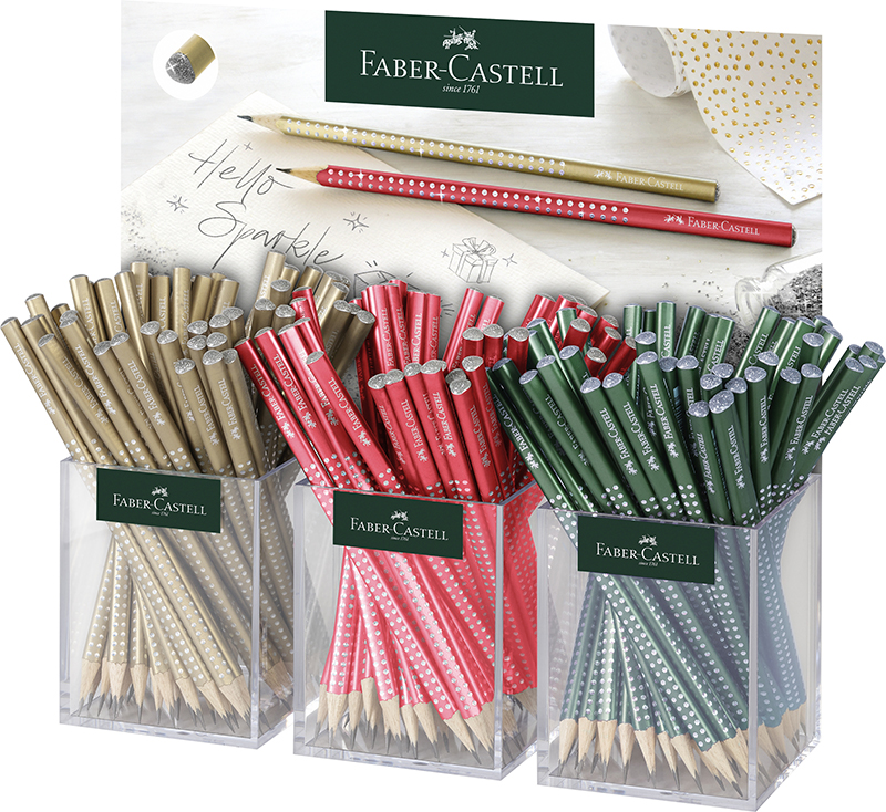 Image of Sparkle Faber-Castell pärlemor display Autumm - 3koppsdisplay 144 118230 4005401182306