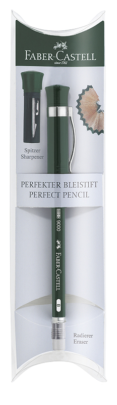 Image of Blyertspenna Faber-Castell G-pencil Castell 9000 Perfect giftbox 119037 4005401190370