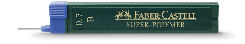 Image of Stift Faber-Castell Fineline lead Super-Polymer 0.7mm B 12-p 120701 4005401207016