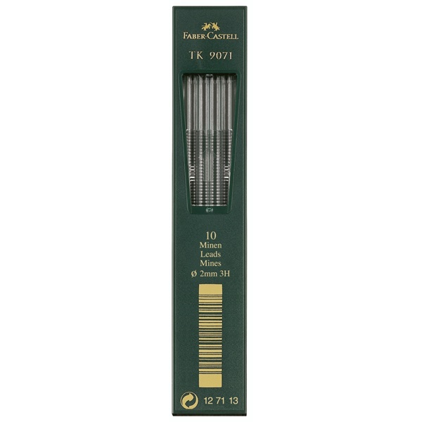 Image of Stift Faber-Castell TK9071 2mm 3H (10F) 127113 4005401271130
