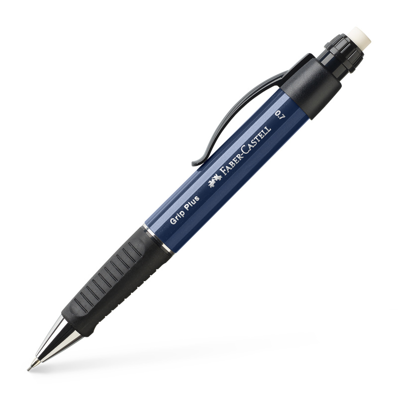Image of Stiftpenna Faber-Castell Grip Plus 0.7 mm Blå Met. (5F) 130732 4005401307327