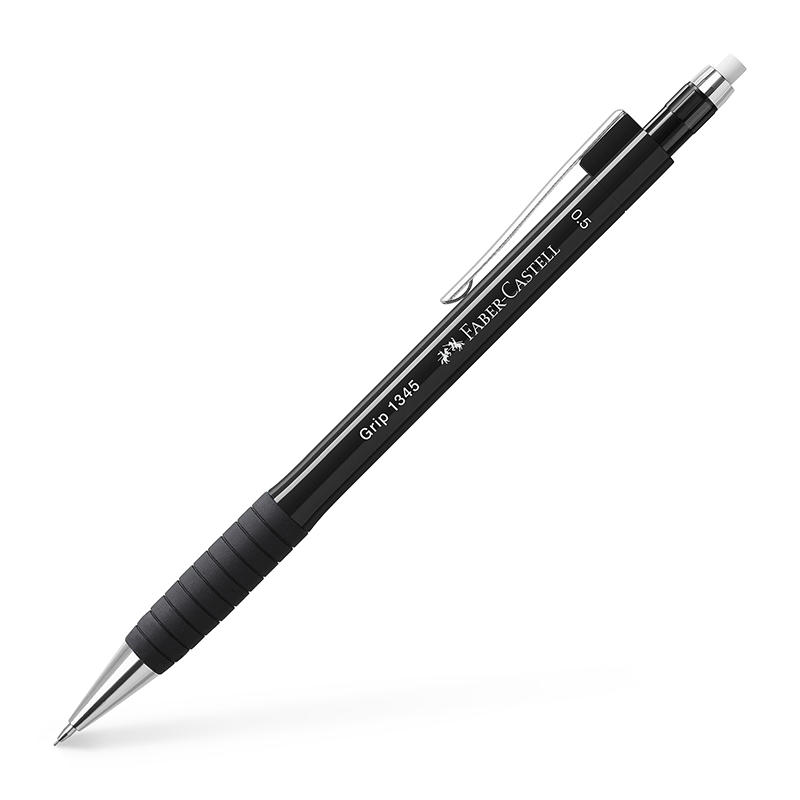 Image of Stiftpenna Faber-Castell Mech. pencil Grip 1345 0.5 mm black 134599 4005401345992