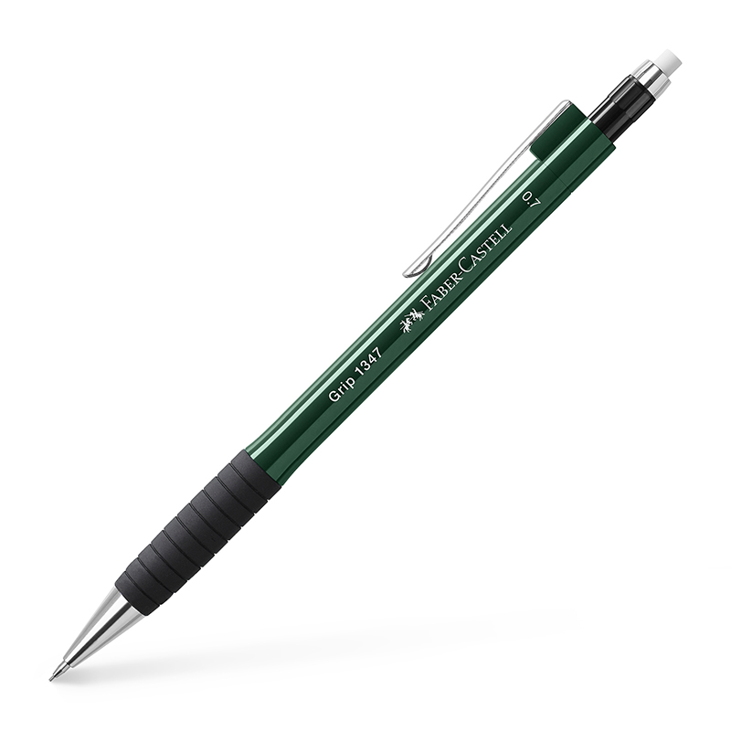 Image of Stiftpenna Faber-Castell MP Grip 1347 0.7 mm green 134763 4005401347637