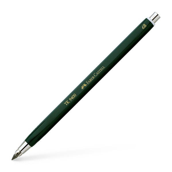 Image of Stiftpenna Faber-Castell CLUTCH TK9400 3,15mm 6B (5F) 139406 4005401394068