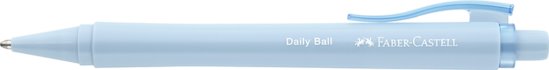Image of Kulspetspenna Faber-Castell Daily Ball XB sky blue (10F) 140689 4005401406891