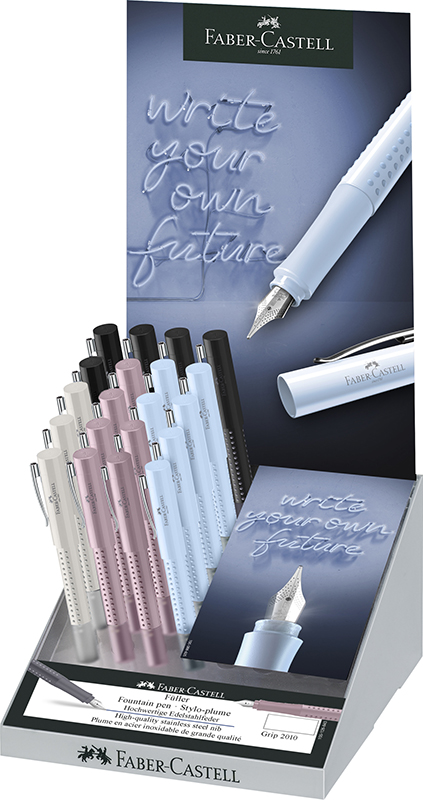 Image of Ställ Reservoarpenna Faber-Castell Grip 2010 New harmony M 20x 140860 4005401408604