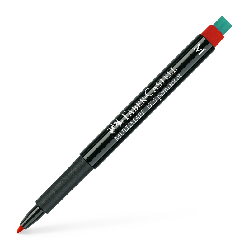 Image of Märkpenna Faber-Castell Multimark 1525 M 1,0mm Röd (10F) 152521 4005401525219