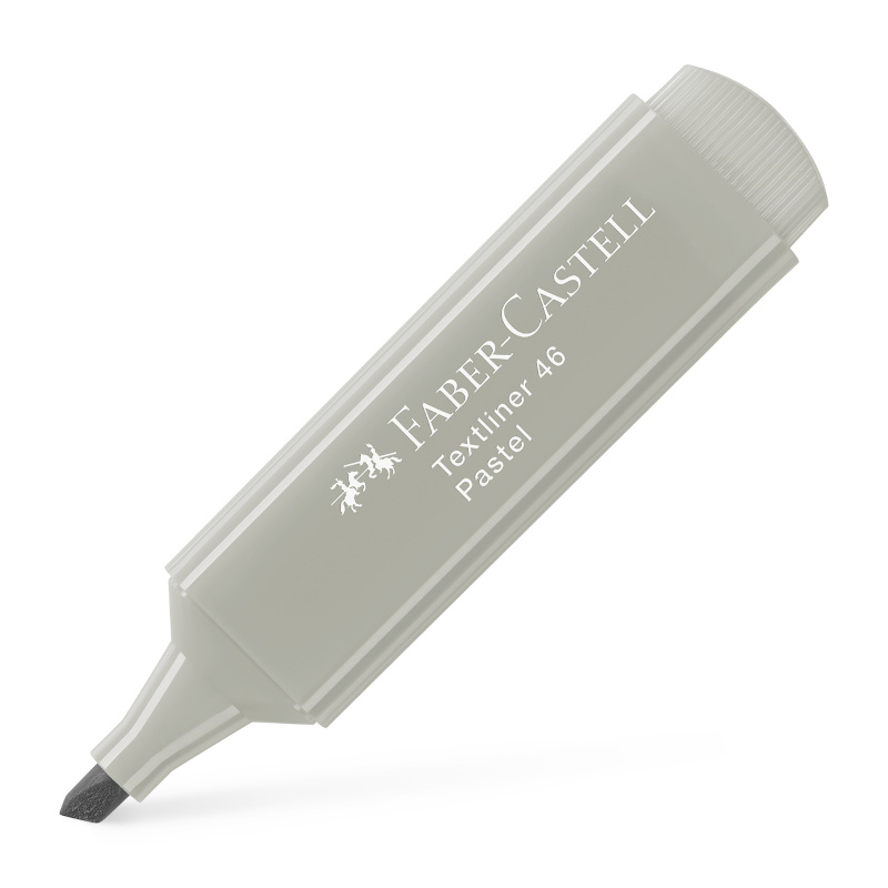 Image of Överstrykningspenna Faber-Castell 46 Pastell, Silkes grå (10F) 154634 4005401546344