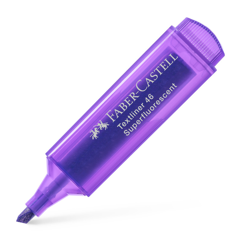 Image of Överstrykningspenna Faber-Castell 46 Transp. Lila (10F) 154636 4005401546368