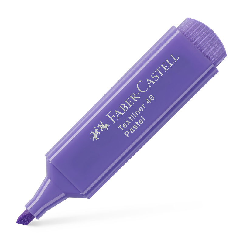 Image of Överstrykningspenna Faber-Castell Pastell - Lila (10F) 154656 4005401546566
