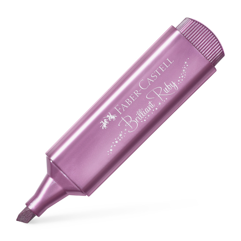 Image of Överstrykningspenna Faber-Castell 46 Metallic, Rubin (10F) 154691 4005401546917