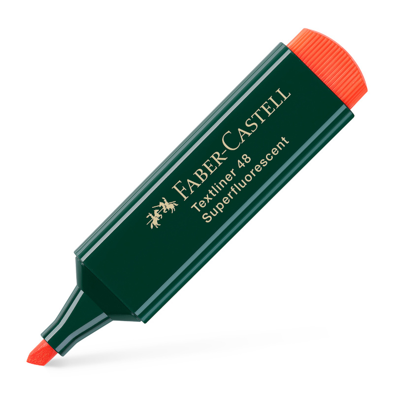 Image of Överstrykningspenna Faber-Castell 48 Orange (10F) 154815 4005401548157