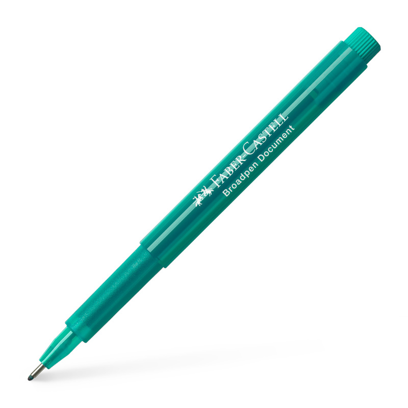 Image of Fiberpenna Faber-Castell 0,8 mm Turkos (10F) 155456 4005401554561