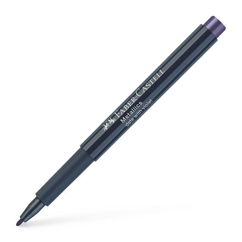 Image of Fiberpenna Faber-Castell Metallics marker colour 136 (10F) 160736 4005401607366