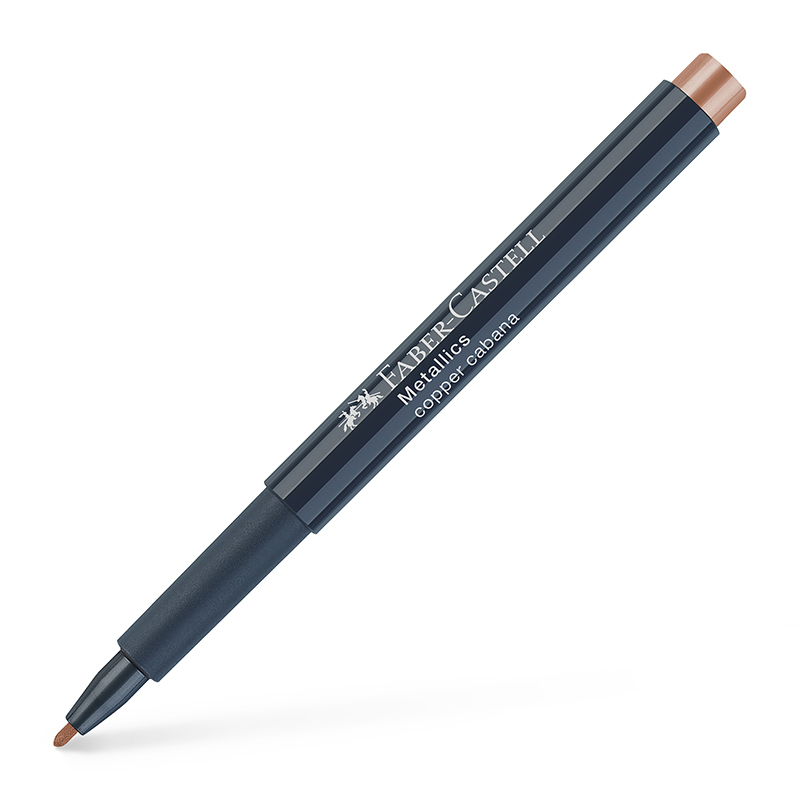 Image of Fiberpenna Faber-Castell Metallics marker colour 252 (10F) 160752 4005401607526