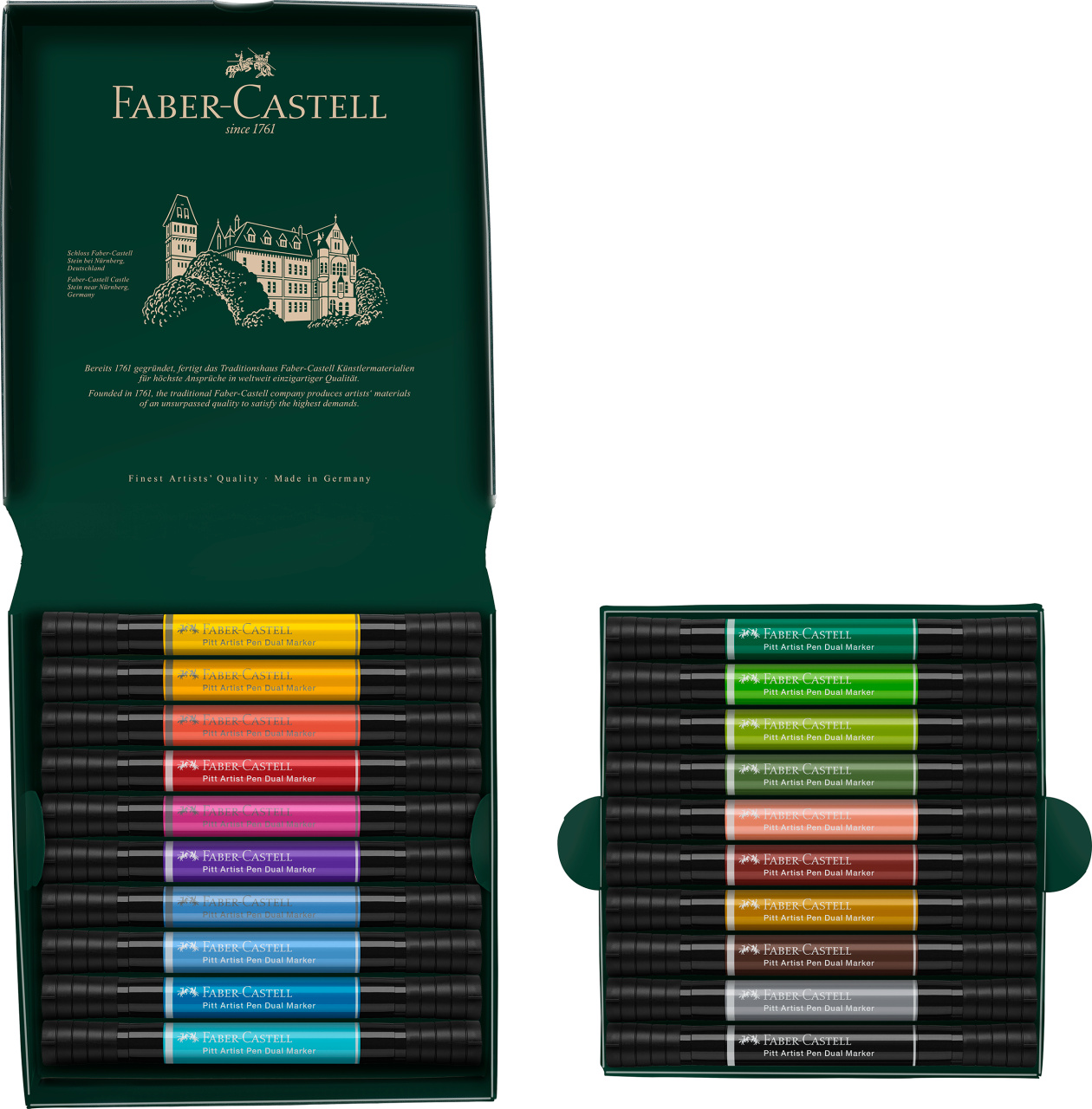 Image of Ritpenna Faber-Castell PITT Artist Dual Marker wallet of 20 162020 4005401620204