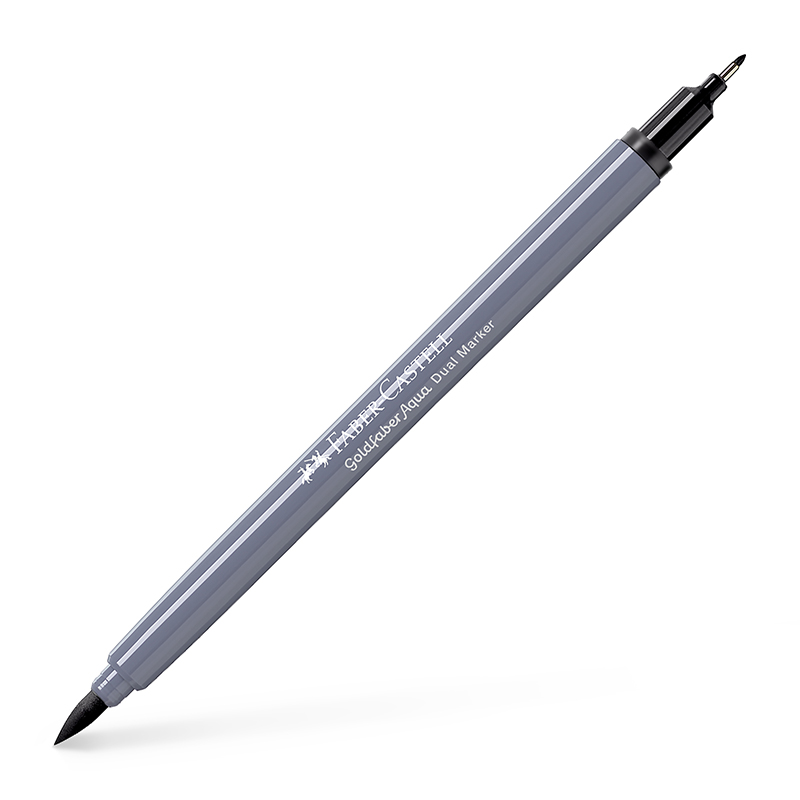 Image of Akvarellpenna Goldfaber Aqua Dual Marker Black 164699 4005401646990