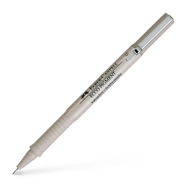 Image of Ritpenna Faber-Castell Ecco Pigment 0,1mm (10F) 166199 4005401661993