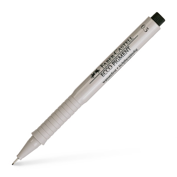 Image of Ritpenna Faber-Castell Ecco Pigment 0,3mm (10F) 166399 4005401663997