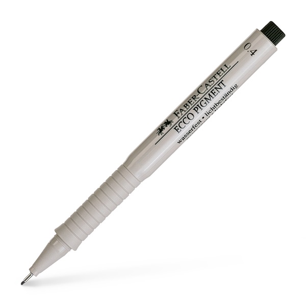 Image of Ritpenna Faber-Castell Ecco Pigment 0,4mm (10F) 166499 4005401664994
