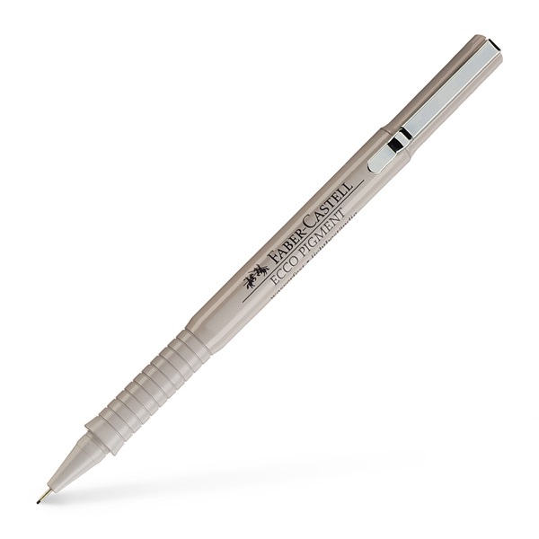 Image of Ritpenna Faber-Castell Ecco Pigment 0,7mm (10F) 166799 4005401667995