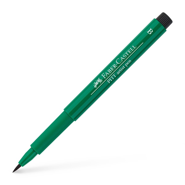 Image of Ritpenna Faber-Castell PITT Artist Brush dark phthalo green  264 (5F) 167478 4005401674788