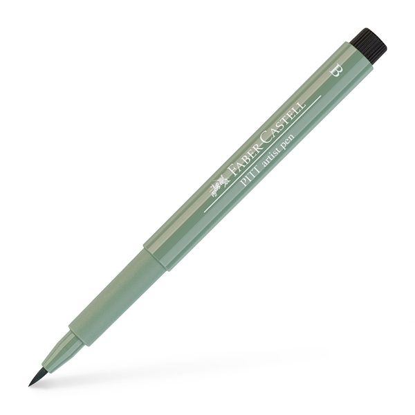 Image of Ritpenna Faber-Castell PITT Artist Brush earth green  172 (5F) 167572 4005401675723