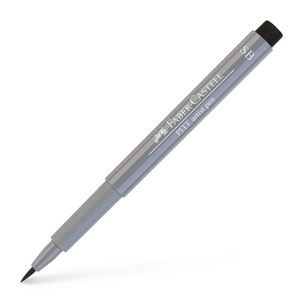 Image of Ritpenna Faber-Castell PITT Artist Soft Brush Cold Grey III 232 (5F) 167832 4005401678328
