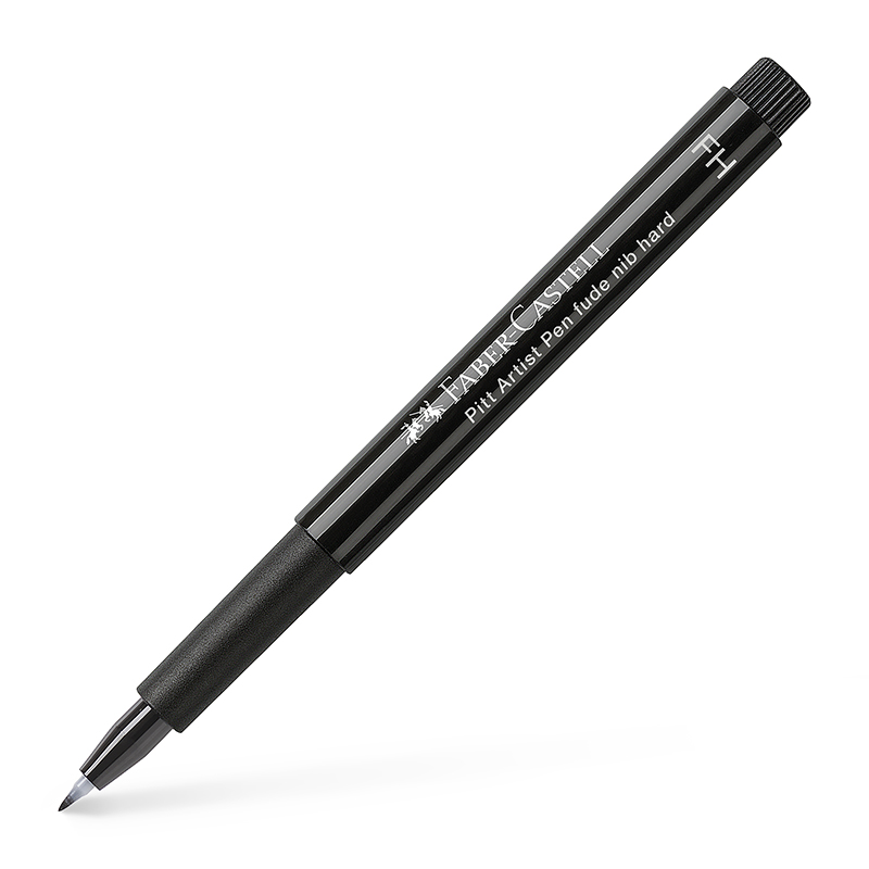 Image of Ritpenna Faber-Castell PITT Artist Fude hard black 199 (5F) 167895 4005401678953