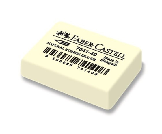 Image of Suddigum Faber-Castell Naturgummi 7041 (40F) 184140 4005401841401