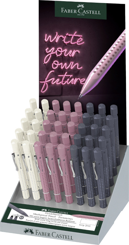 Image of Stiftpenna Faber-Castell Grip 2010 0,7 display 40 st sort. 231045 4005402310456