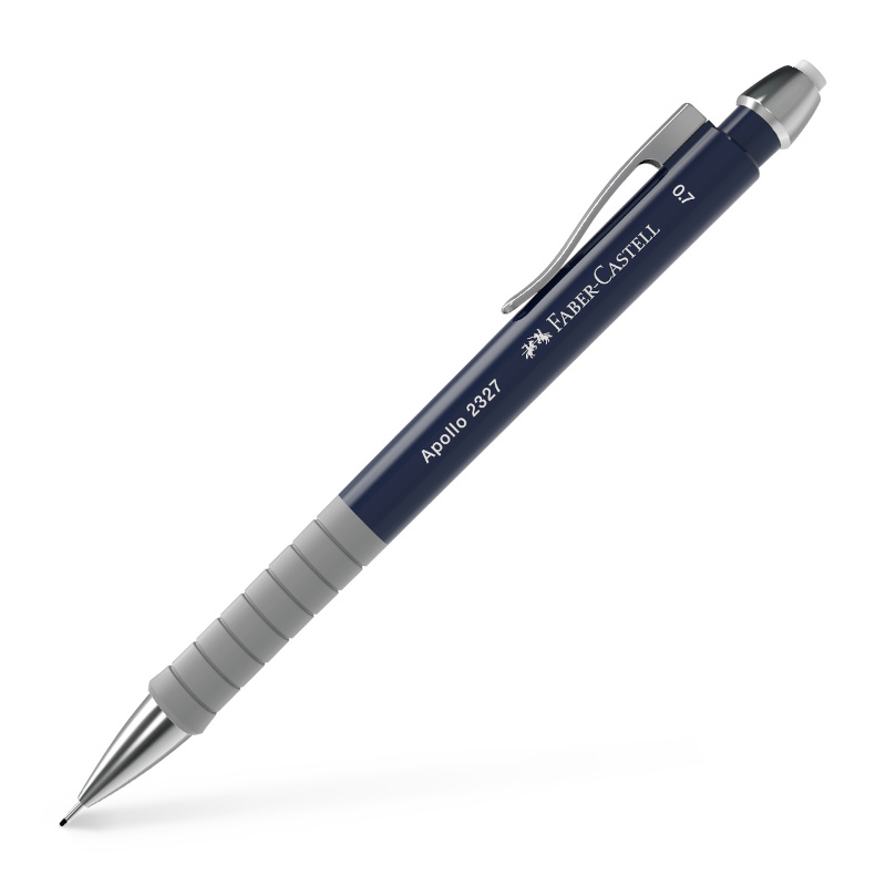 Image of Stiftpenna Faber-Castell Apollo 0,7 mörkblå (5F) 232703 6933256640093