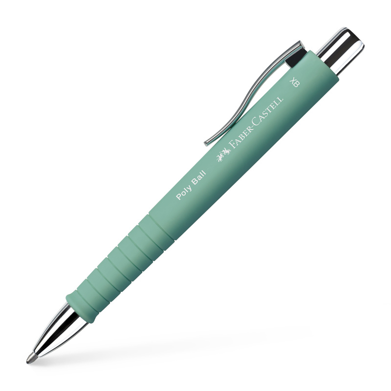 Image of Kulspetspenna Faber-Castell Poly Ball XB Mintgrön (5F) 241165 6933256643483