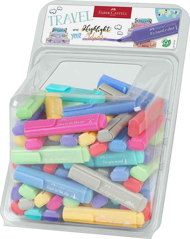 Image of Överstrykningspenna Faber-Castell Highlighter 100x 254613 4005402546138