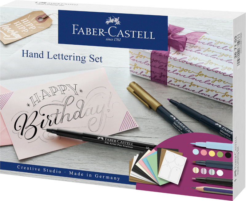Image of Pitt Artist pen Hand Lettering Creative set med 12 delar 267103 4005402671038
