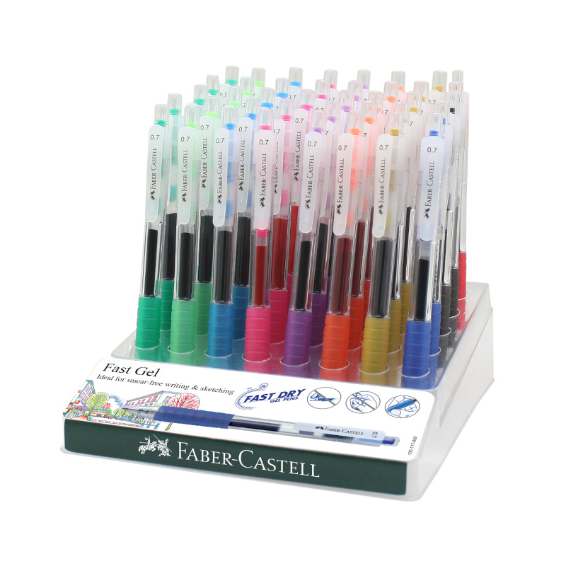 Image of Gelpenna Faber-Castell Fast gel 0,7 display med 40 st 640141 9555684684240
