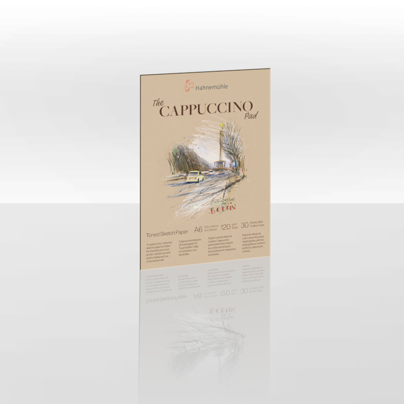 Image of Skissblock Hahnemühle TheCappuccinoPad 120g A6 30ark 10625330 4011367116088
