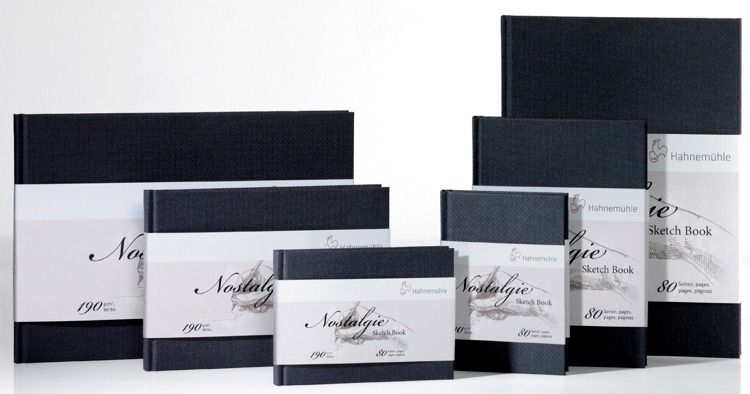 Image of Skissbok Hahnemühle Nostalgie 190g A6 40ark 10628690 4011367101817